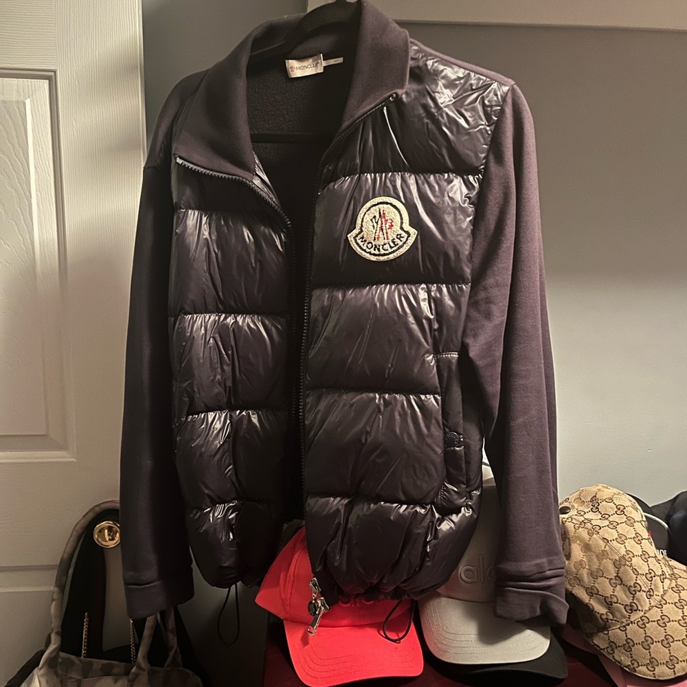 Moncler Dark Gray Puffer Jacket